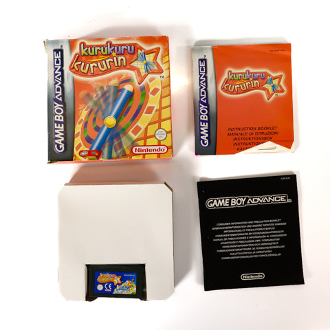 Kuru Kuru Kururin - GBA spill (I eske) - Retrospillkongen