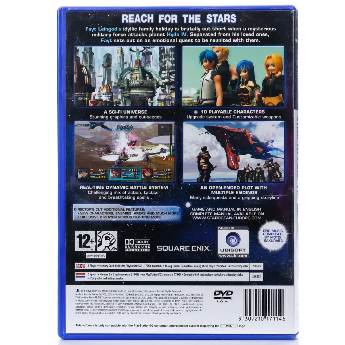 Star Ocean: Till the End of Time - PS2 spill - Retrospillkongen