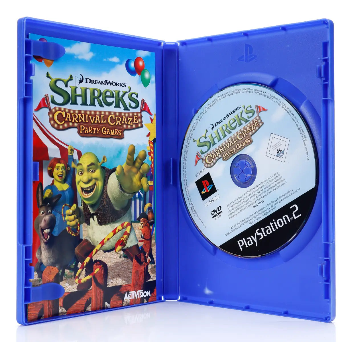 Shrek's Carnival Craze Party Games - PS2 Spill - Retrospillkongen