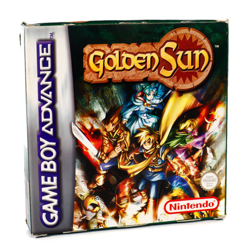 Golden Sun - GBA spill (I eske) - Retrospillkongen