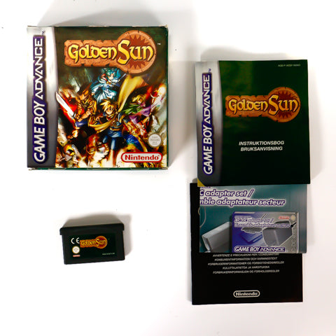 Golden Sun - GBA spill (I eske) - Retrospillkongen