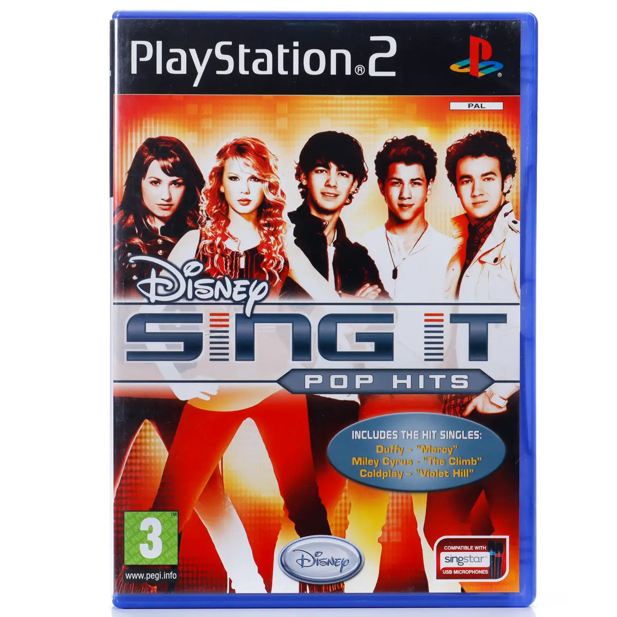 Disney Sing It: Pop Hits - PS2 spill - Retrospillkongen