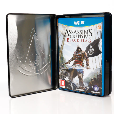 Assassin's Creed IV: Black Flag - Wii U spill (Steelbook) - Retrospillkongen