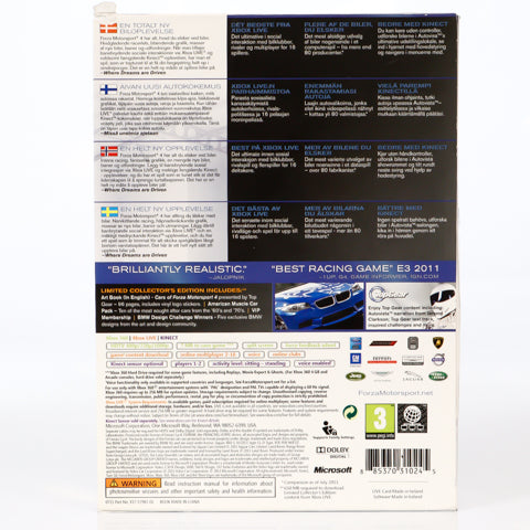 Forza Motorsport 4 Limited Collector's Edition - Xbox 360 spill - Retrospillkongen