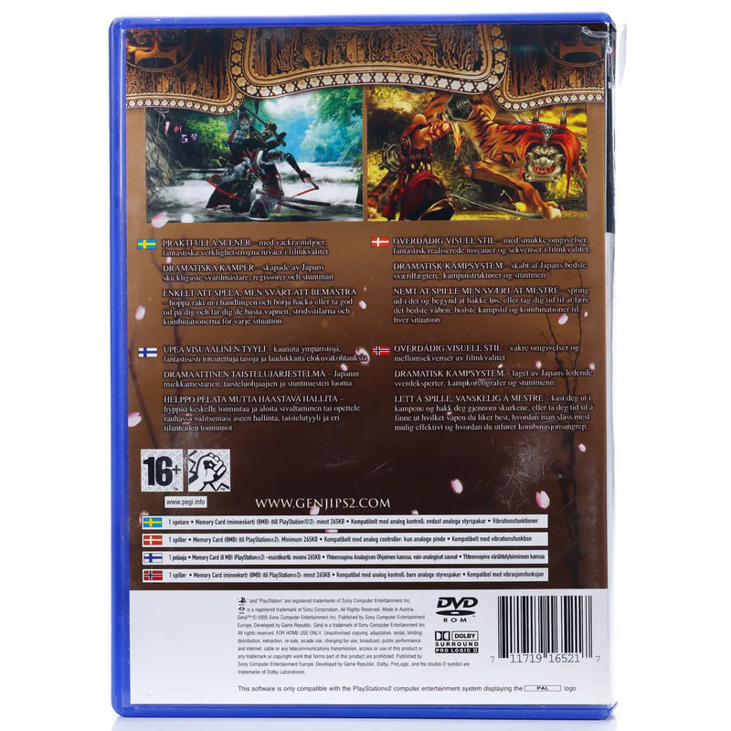 Genji: The Legend Begins - PS2 spill