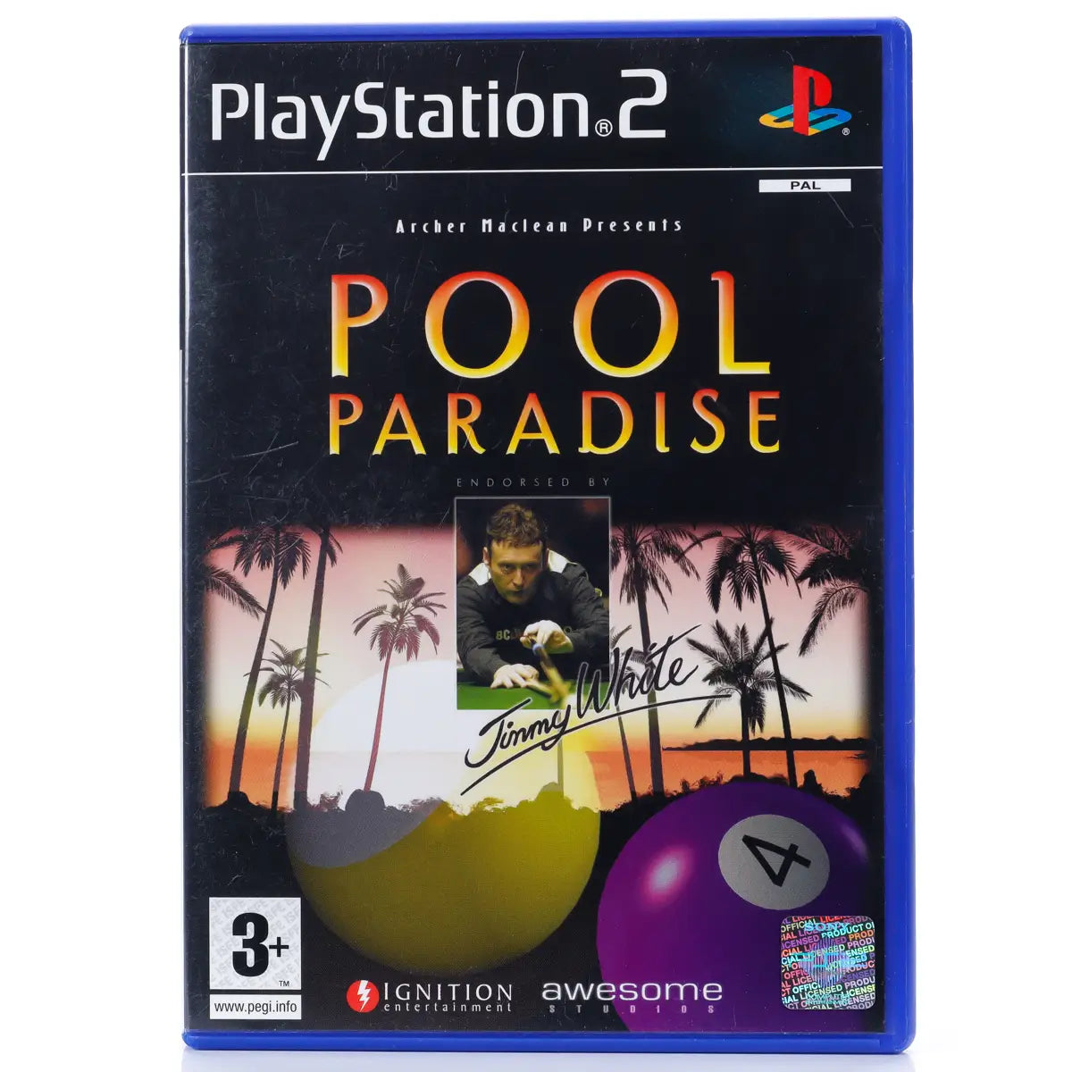 Archer Maclean Presents Pool Paradise - PS2 spill - Retrospillkongen