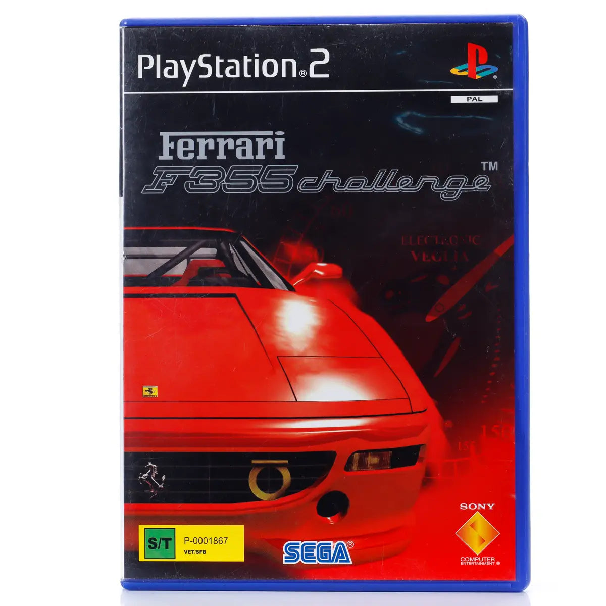 Ferrari F355 Challenge - PS2 spill - Retrospillkongen