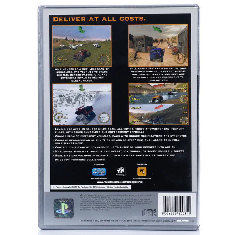Smuggler's Run - PS2 spill