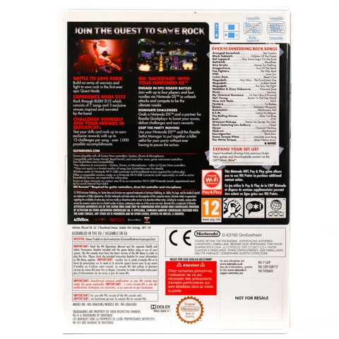 Guitar Hero: Warriors of Rock - Wii spill - Retrospillkongen