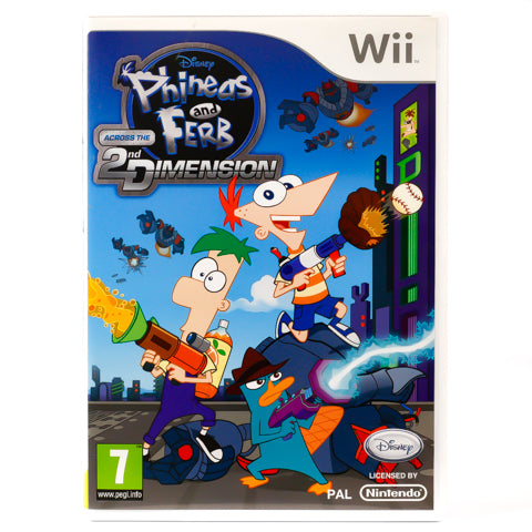 Phineas and Ferb: Across the 2nd Dimension - Wii spill