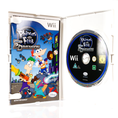 Phineas and Ferb: Across the 2nd Dimension - Wii spill - Retrospillkongen