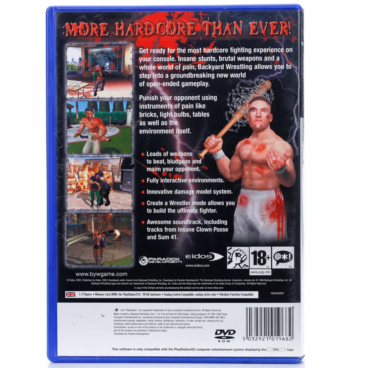 BYW: Don't Try This At Home - PS2 spill - Retrospillkongen