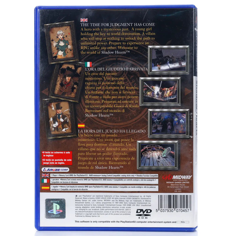 Shadow Hearts - PS2 spill