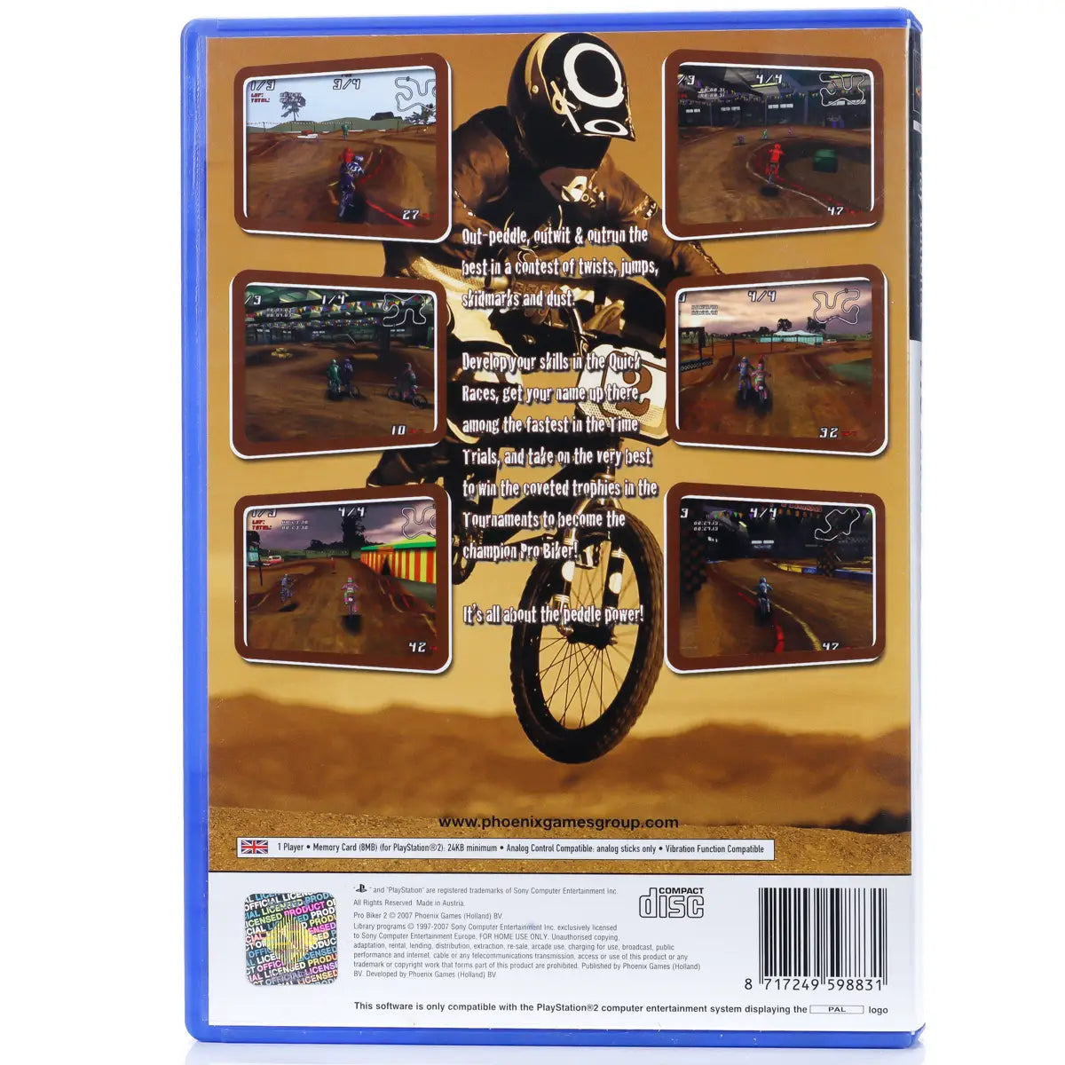 Pro Biker 2 - PS2 spill - Retrospillkongen