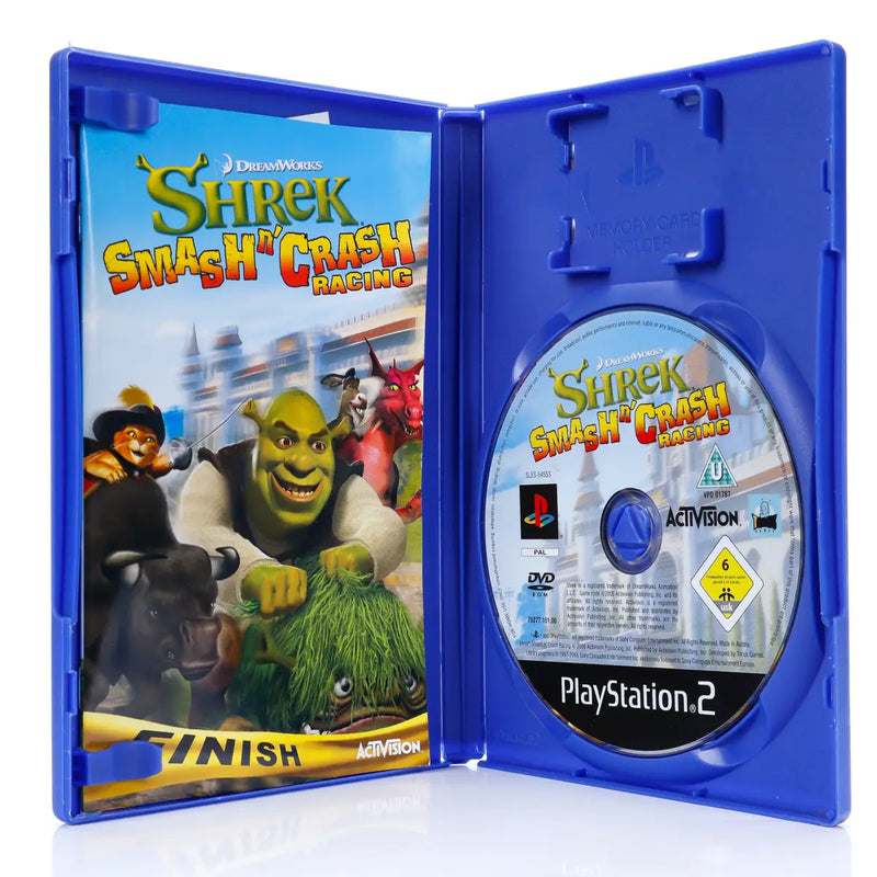 Shrek Smash N' Crash Racing - PS2 spill