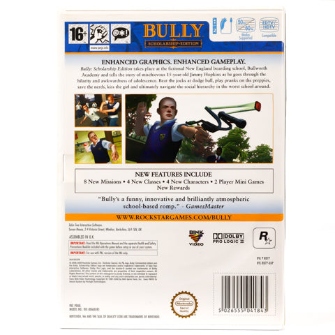 Bully: Scholarship Edition - Wii spill - Retrospillkongen