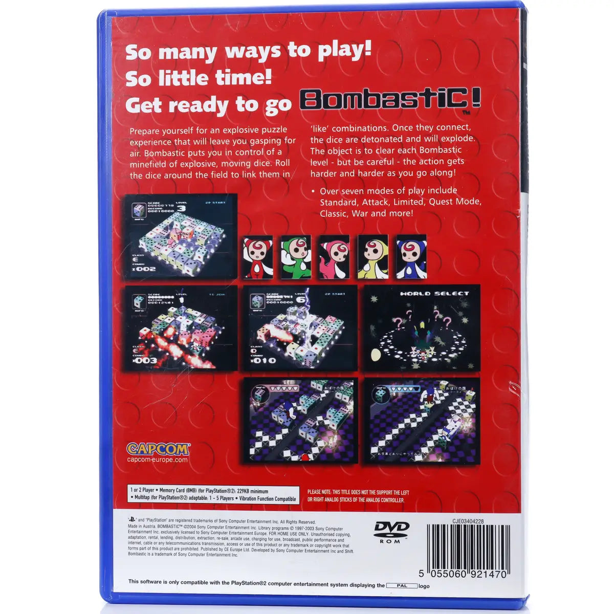 Bombastic - PS2 spill - Retrospillkongen