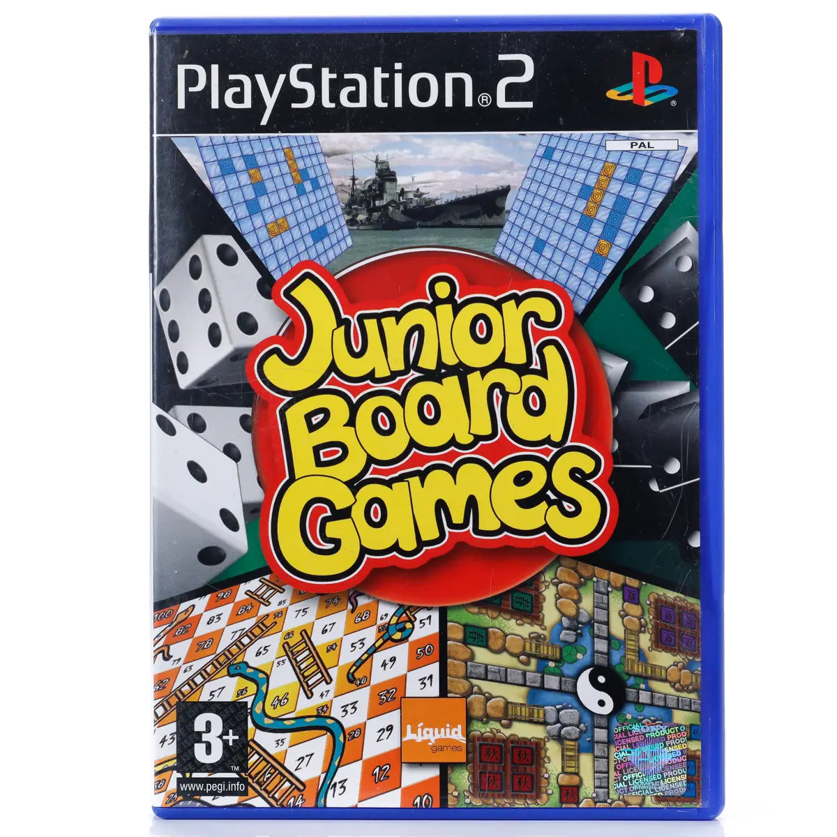 Junior Board Games - PS2 spill - Retrospillkongen