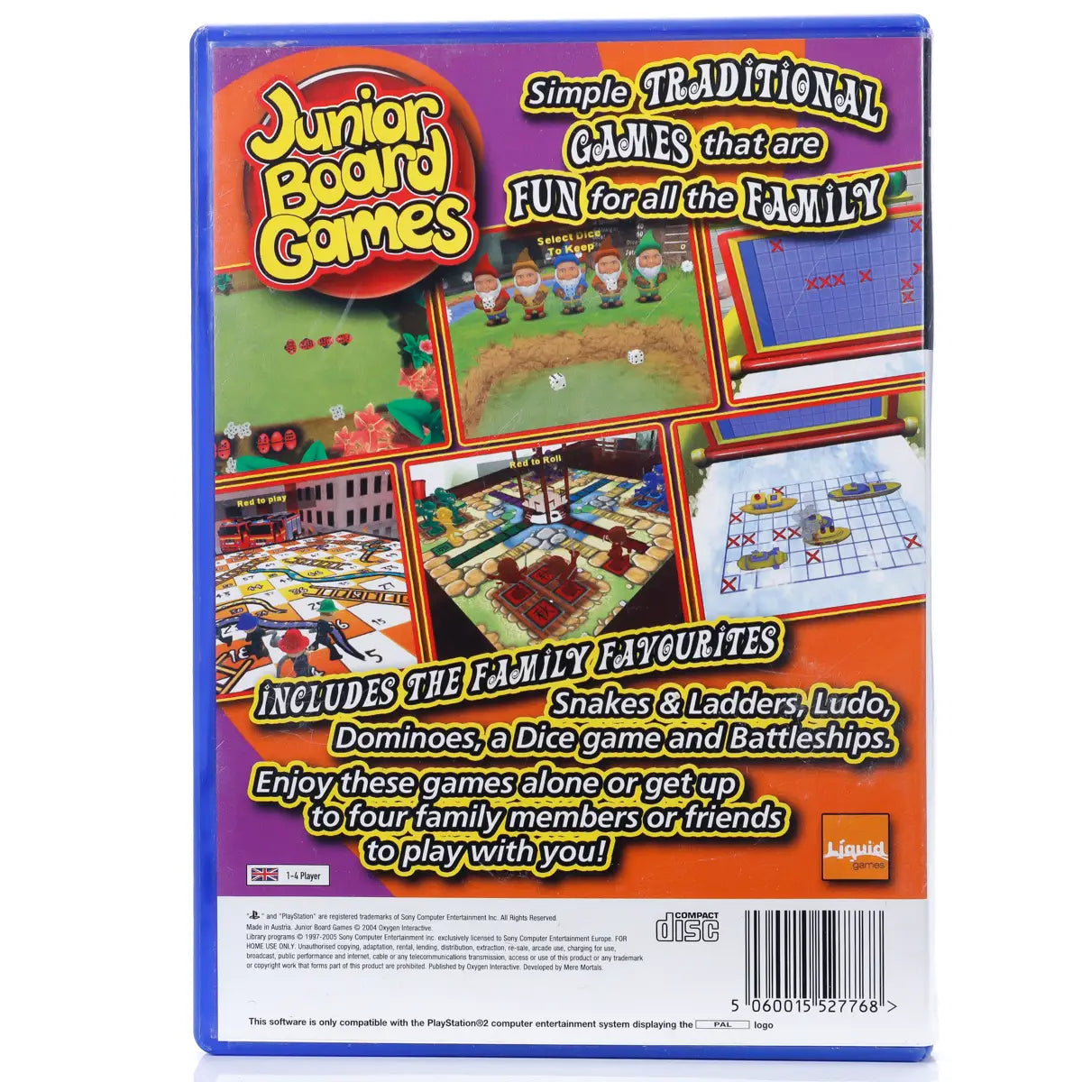 Junior Board Games - PS2 spill - Retrospillkongen