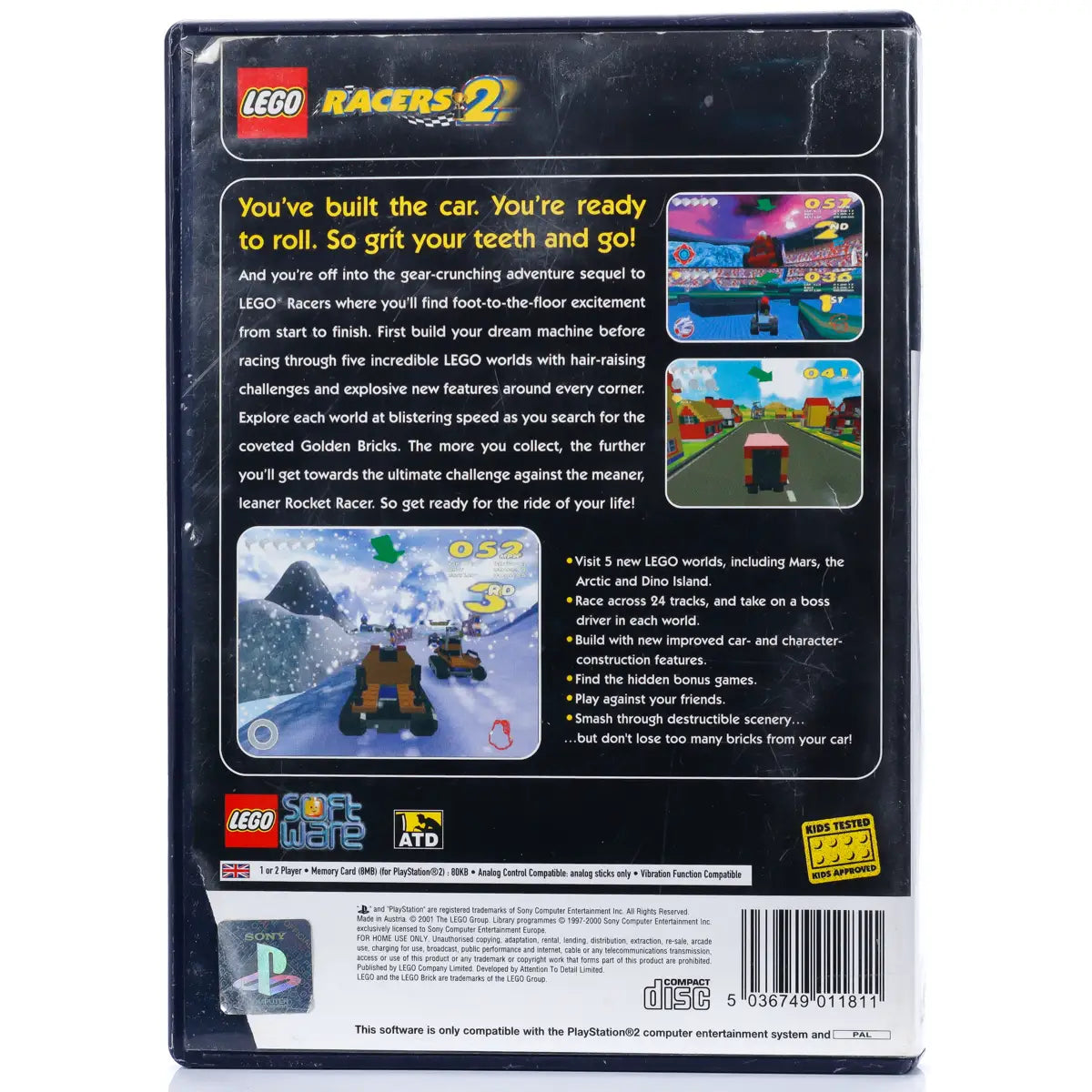 LEGO Racers 2 - PS2 spill - Retrospillkongen