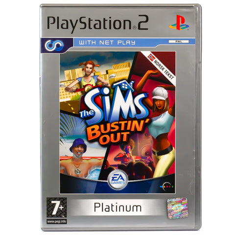 The Sims Bustin Out - PS2 spill - Retrospillkongen