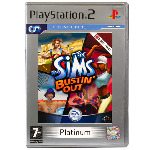 The Sims Bustin Out - PS2 spill