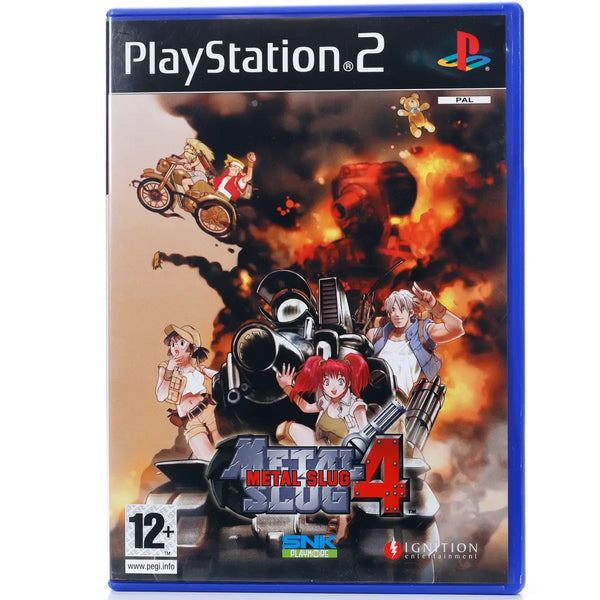 Metal Slug 4 - PS2 spill