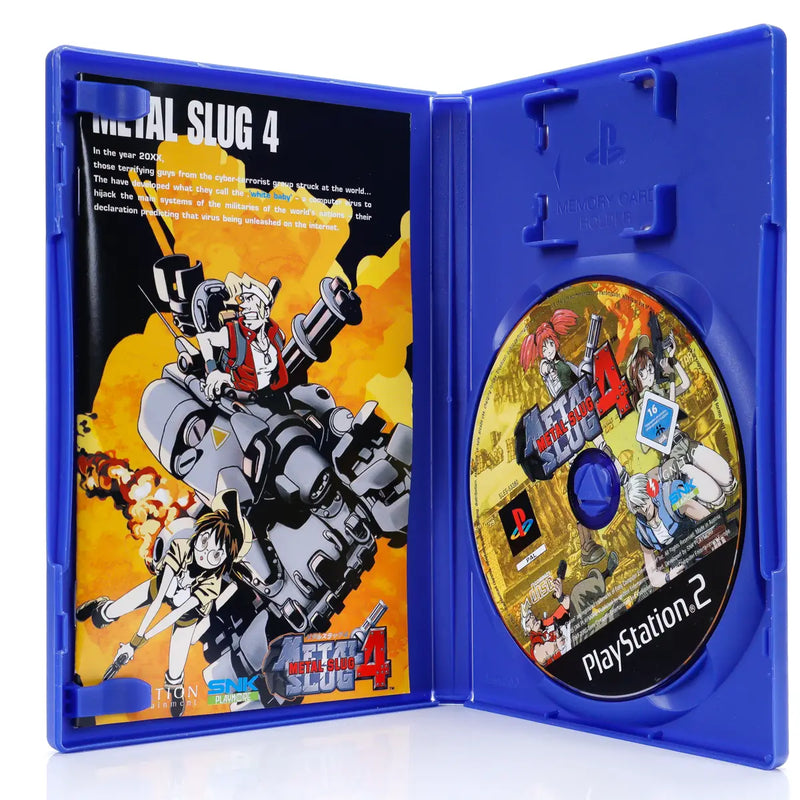 Metal Slug 4 - PS2 spill