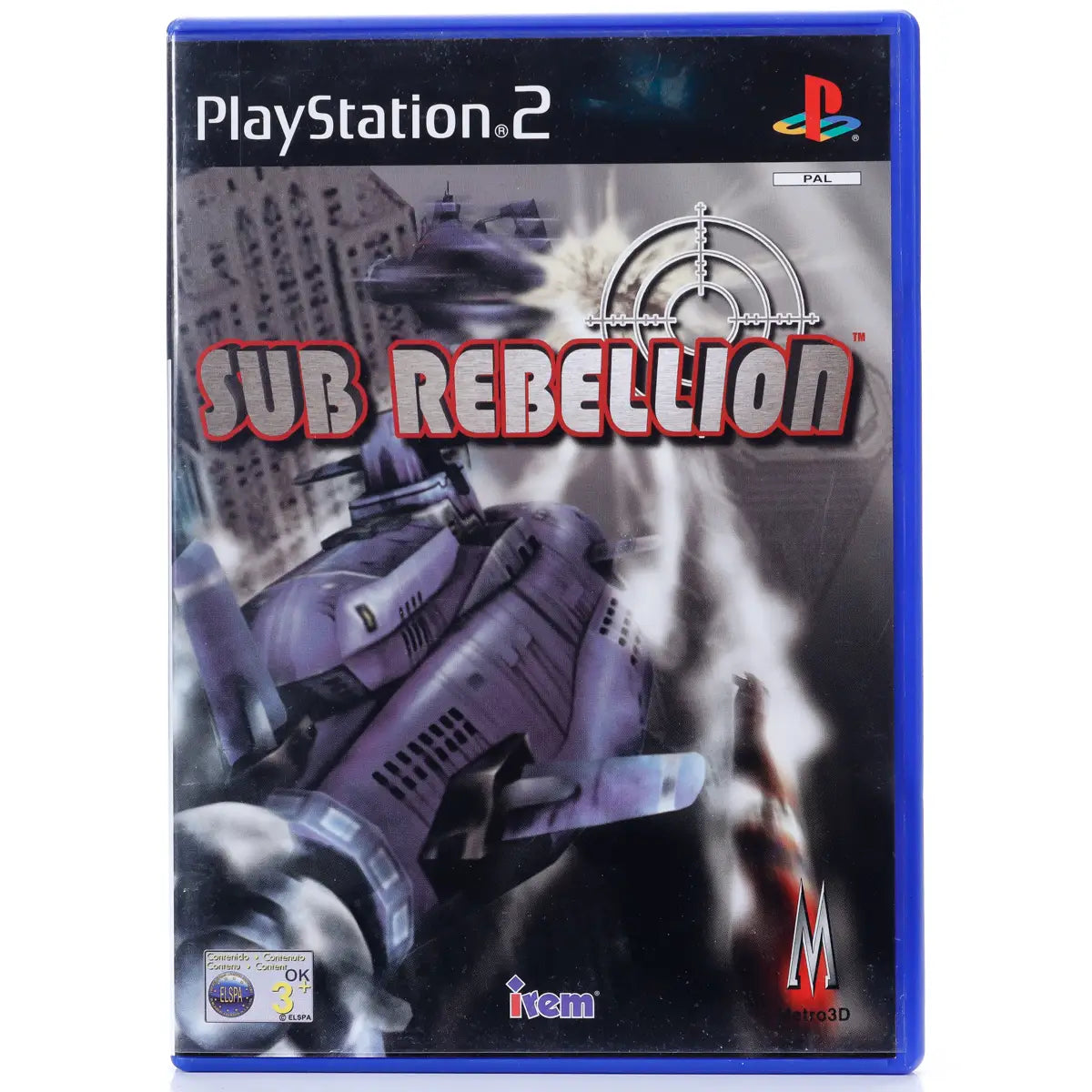 Sub Rebellion - PS2 spill - Retrospillkongen