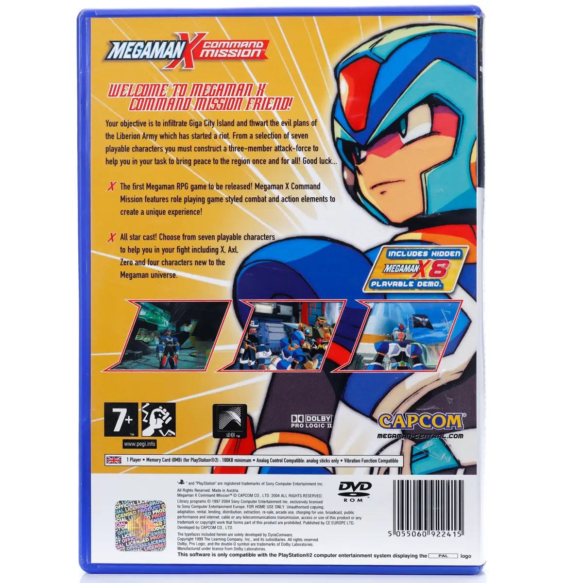 Mega Man X: Command Mission - PS2 spill - Retrospillkongen