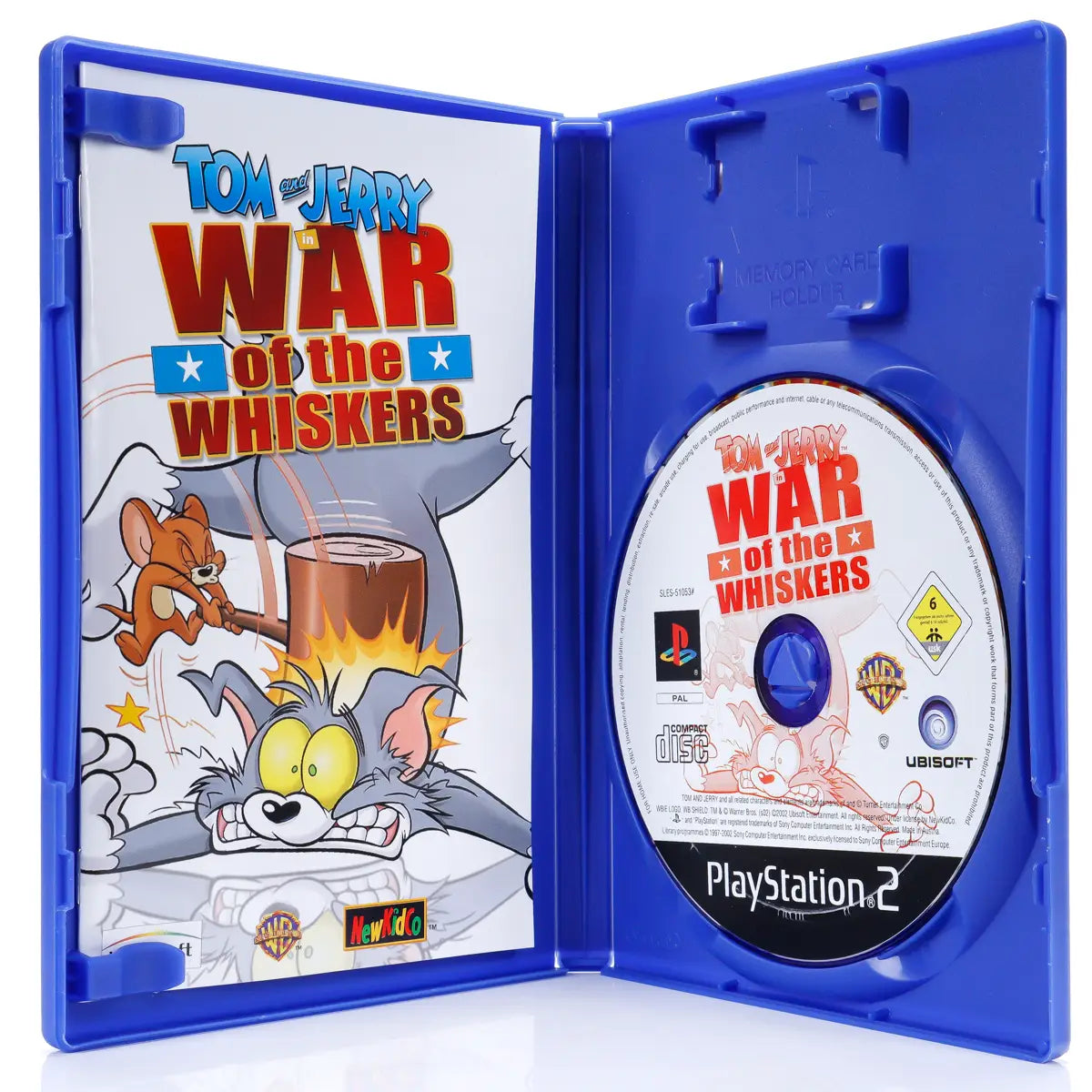Tom and Jerry in War of the Whiskers - PS2 spill - Retrospillkongen