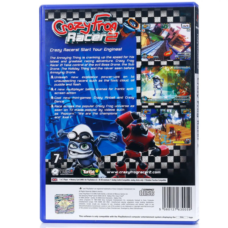 Crazy Frog Racer 2 - PS2 spill