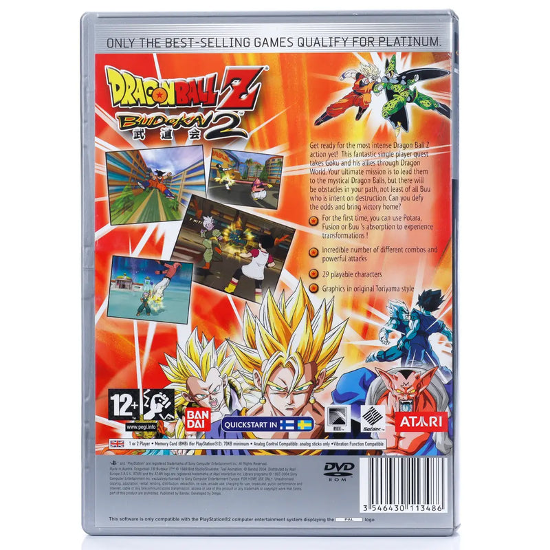 Dragon Ball Z: Budokai 2 - PS2 spill