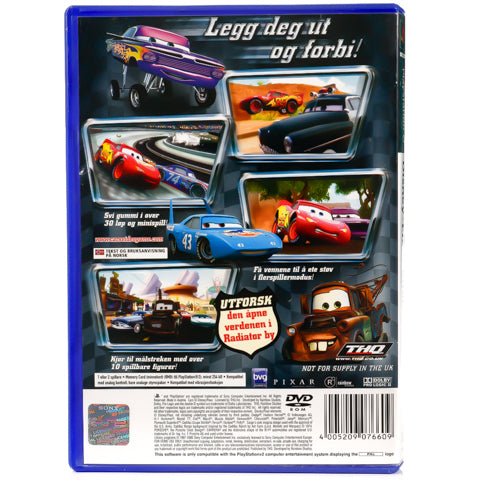 Disney•Pixar Cars - PS2 spill - Retrospillkongen