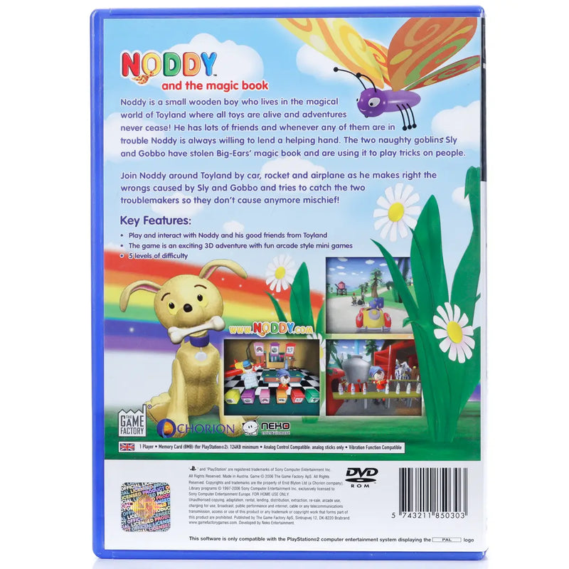 Noddy and the Magic Book - PS2 spill