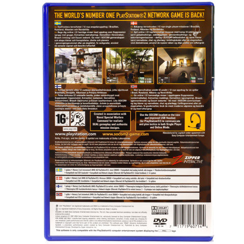 SOCOM II: U.S. Navy SEALs - PS2 spill - Retrospillkongen