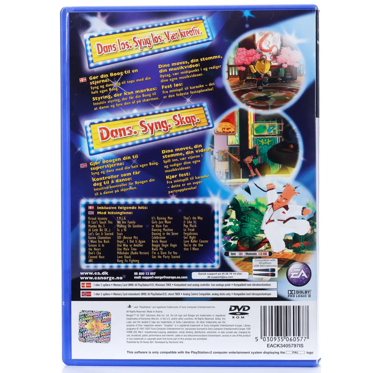 Boogie - PS2 spill - Retrospillkongen