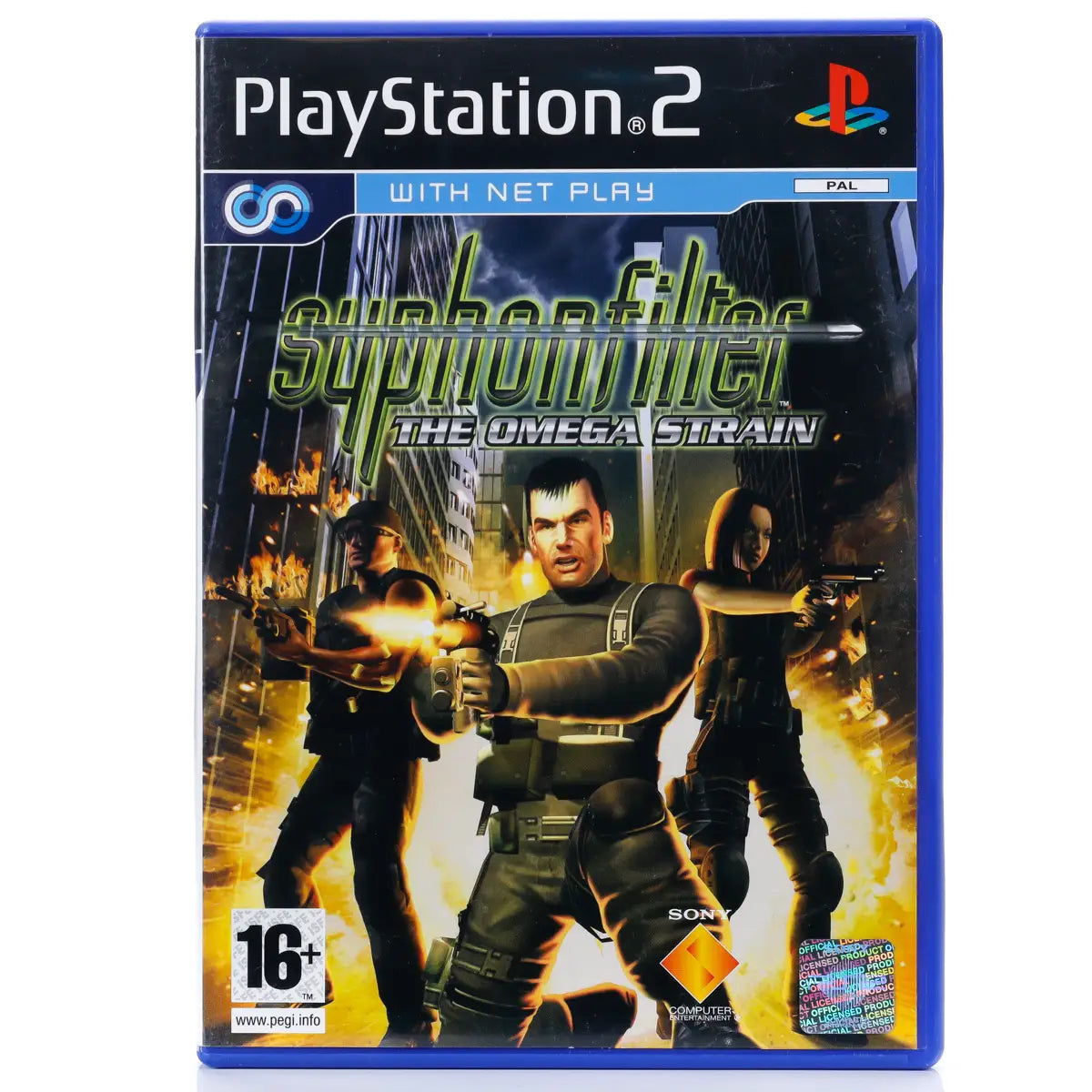 Sython Fighter Syphon Filter: The Omega Strain - PS2 spill
