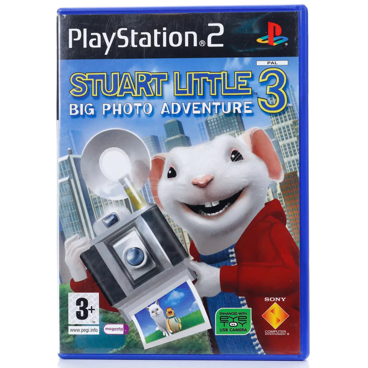 Stuart Little 3: Big Photo Adventure - PS2 spill - Retrospillkongen