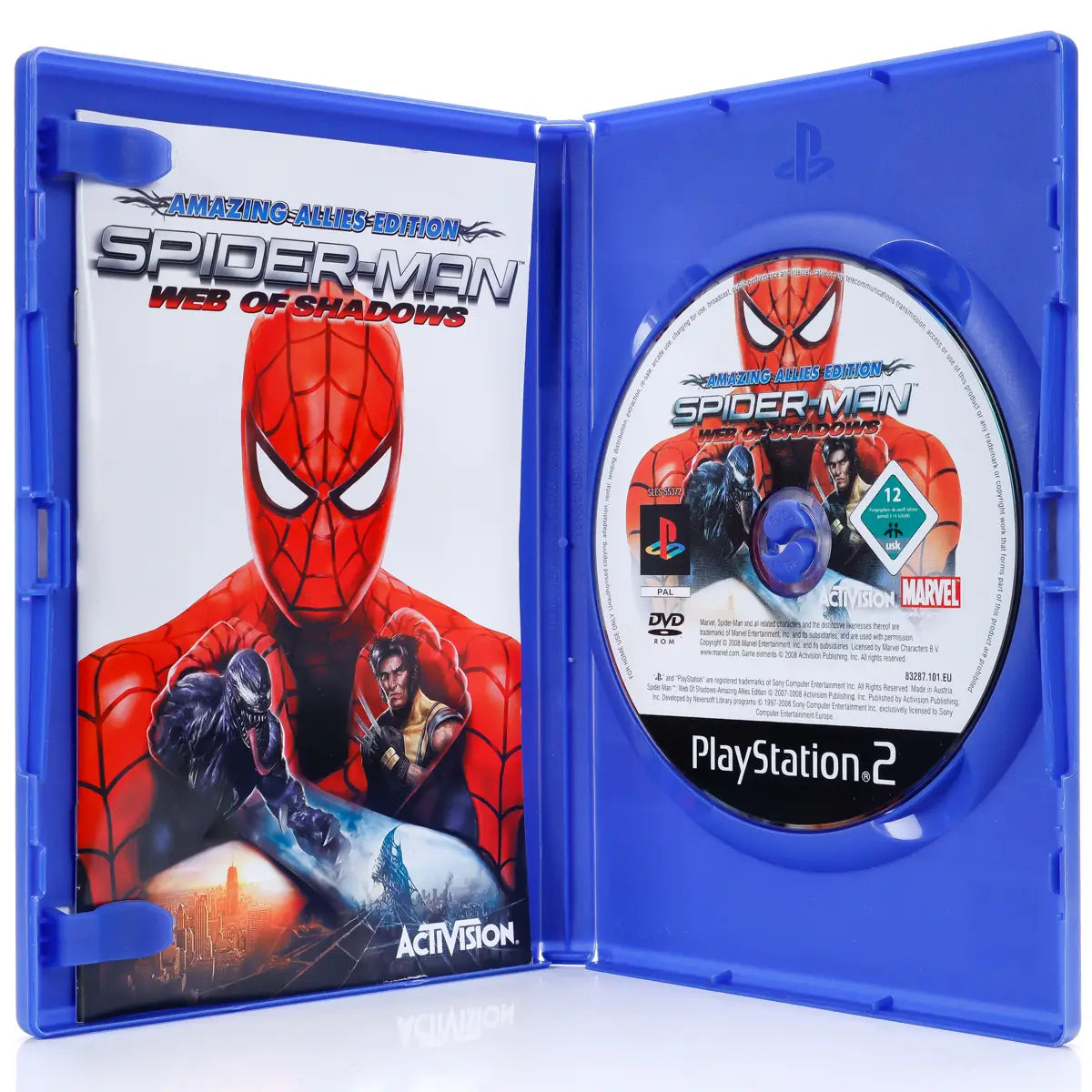 Spider-Man: Web of Shadows - Amazing Allies Edition - PS2 spill - Retrospillkongen