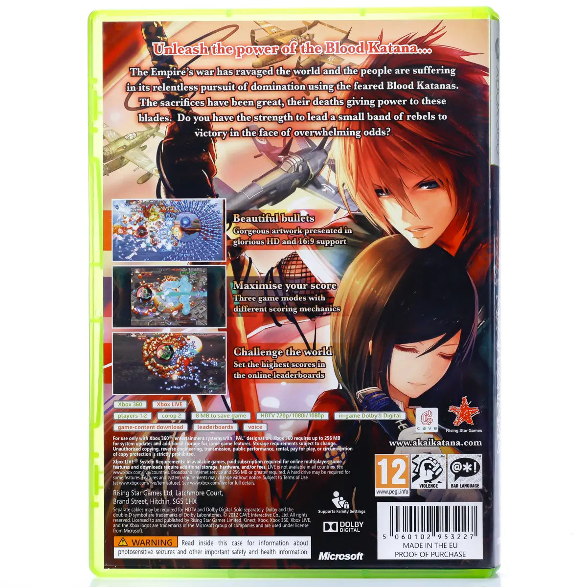 Akai Katana - Xbox 360 spill - Retrospillkongen