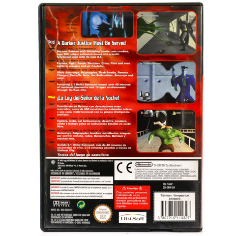 Batman: Vengeance - Gamecube spill - Retrospillkongen