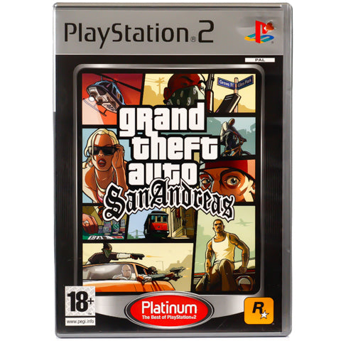 Grand Theft Auto San Andreas - PS2 spill