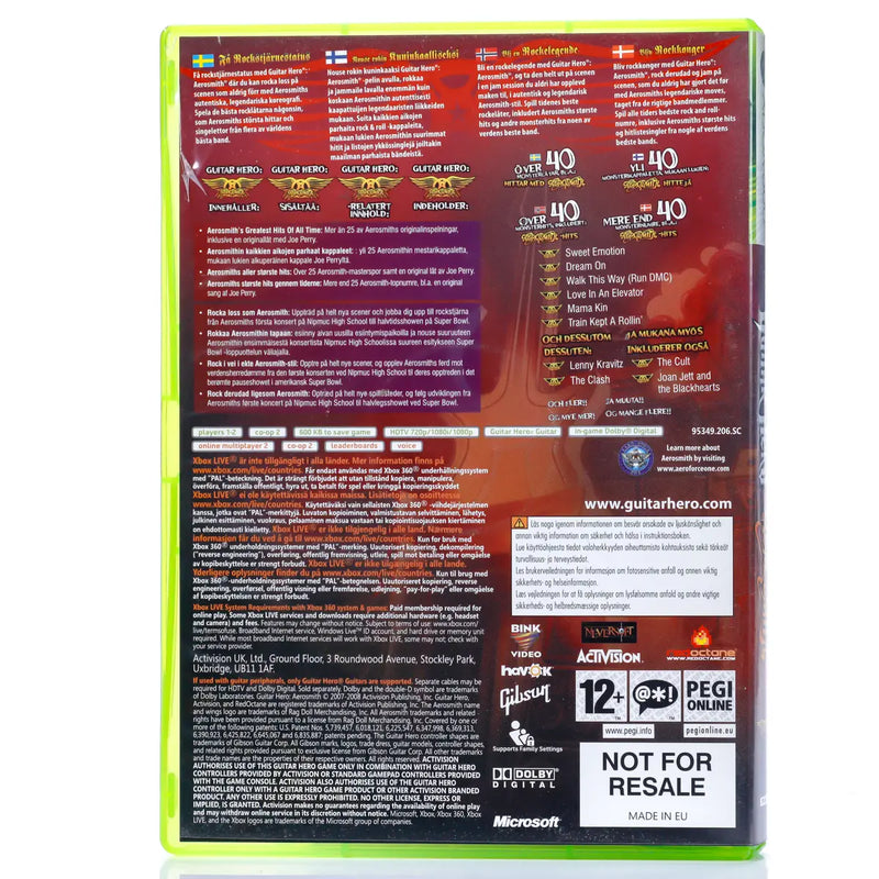 Guitar Hero: Aerosmith - Xbox 360 spill