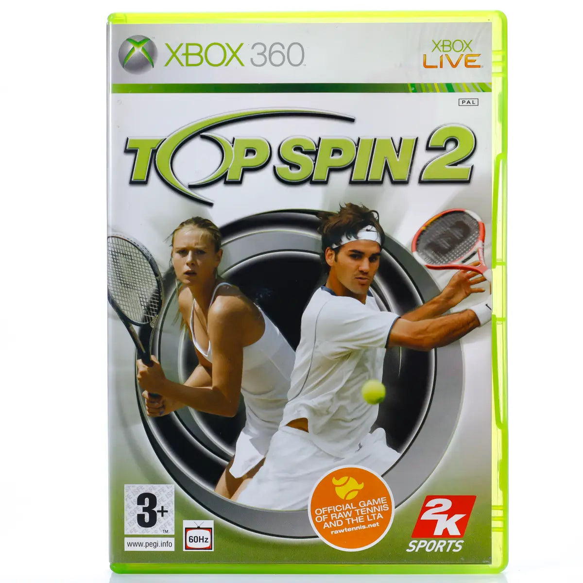 Top Spin 2 - Xbox 360 spill - Retrospillkongen