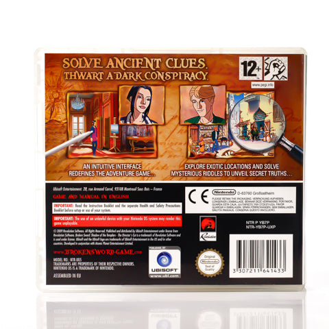 Broken Sword: Shadow of the Templars - The Director's Cut - Nintendo DS spill - Retrospillkongen
