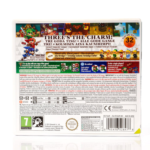 The Legend of Zelda: Tri Force Heroes - Nintendo 3DS spill - Retrospillkongen
