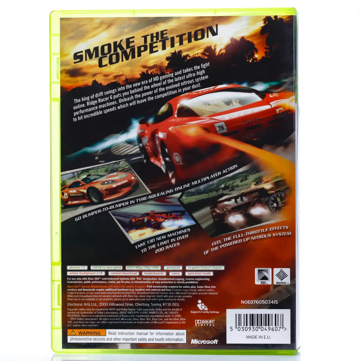 Ridge Racer 6 - Xbox 360 spill - Retrospillkongen