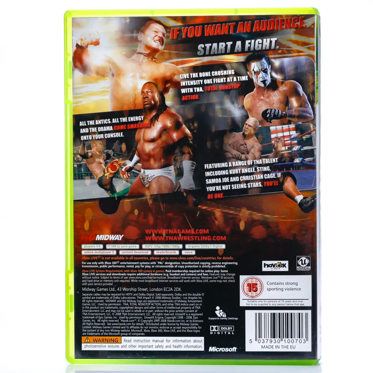 TNA iMPACT! - Xbox 360 spill - Retrospillkongen