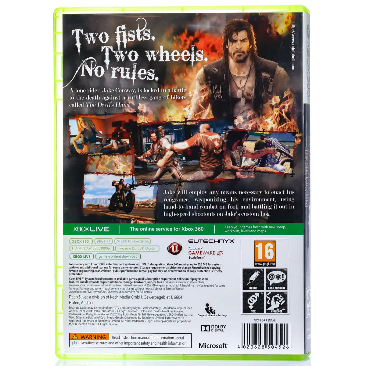 Ride to Hell: Retribution - Xbox 360 spill - Retrospillkongen
